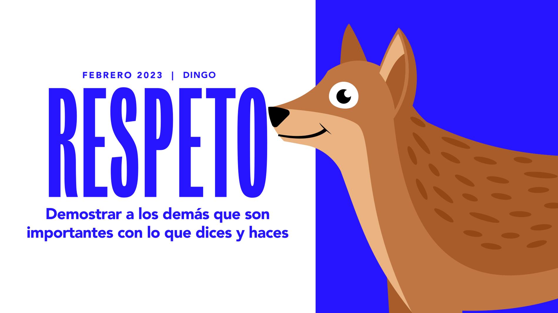RESPECT CHARACTER WORD (SPANISH)