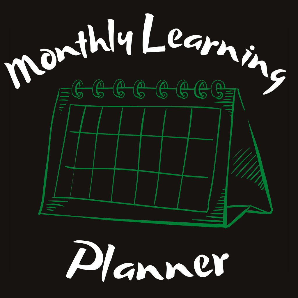 Monthly Learning Planner