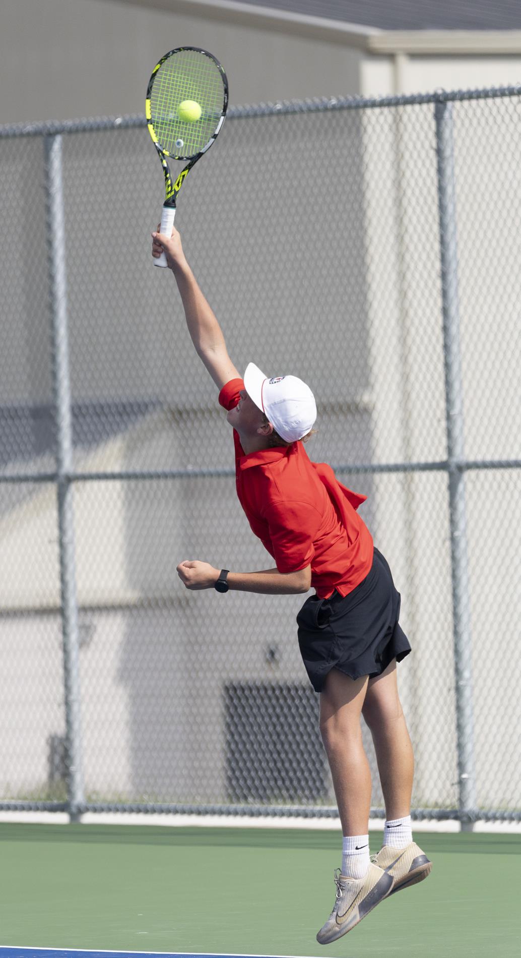 Ingram Tom Moore team tennis vs. Canyon Lake on Sept. 4, 2024