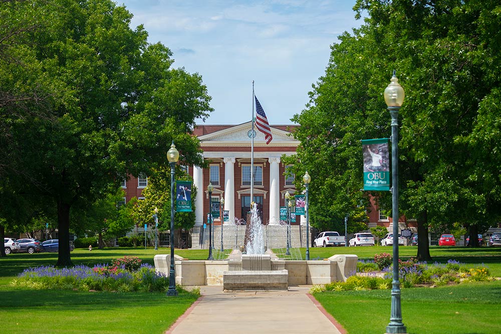 OKBU Front Campus