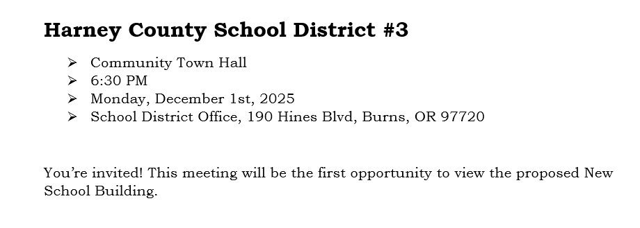 Town Hall Info