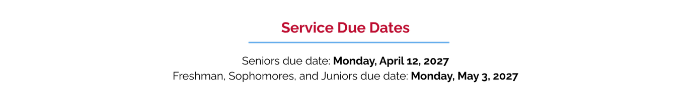 service dates