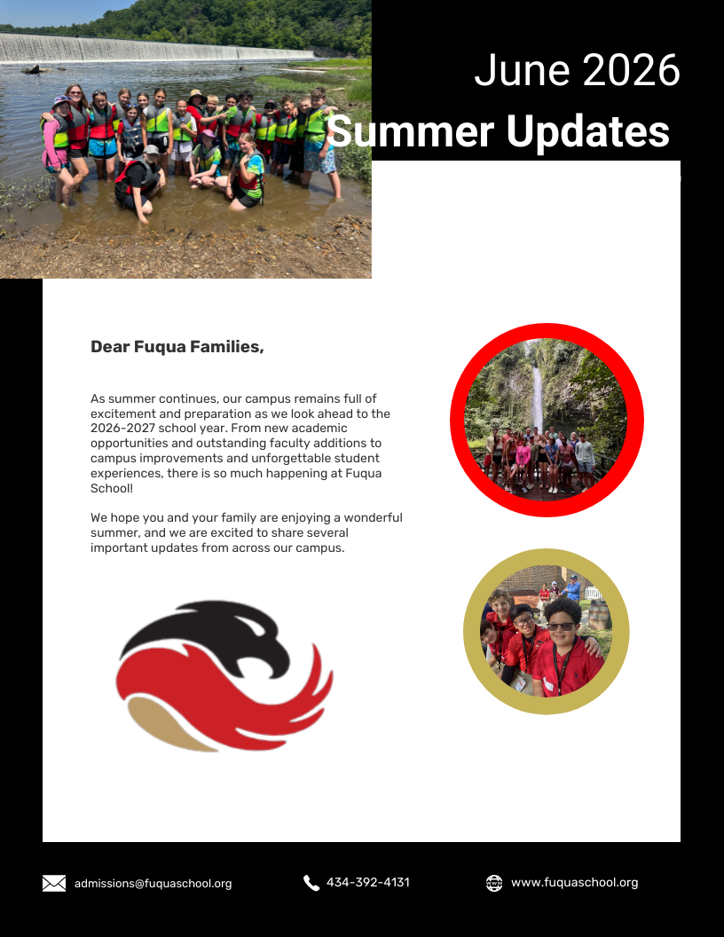 Summer Newsletter