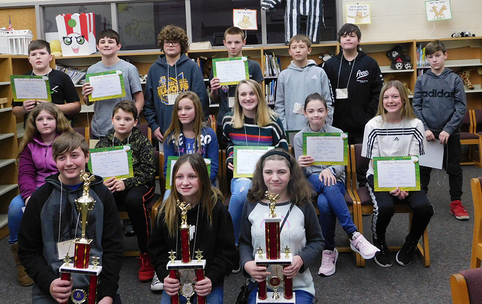2020 Spelling Bee Participants