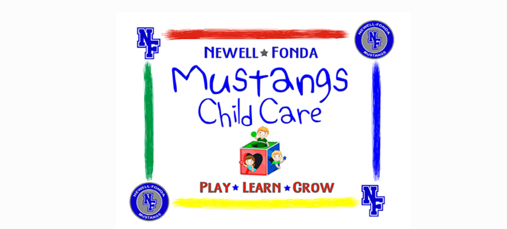 mustangs child care logo