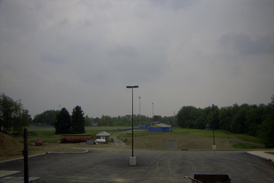 view of the old stadium