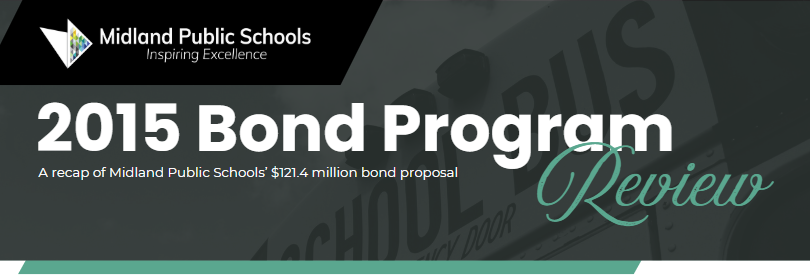 A header image that says 2015 Bond Program