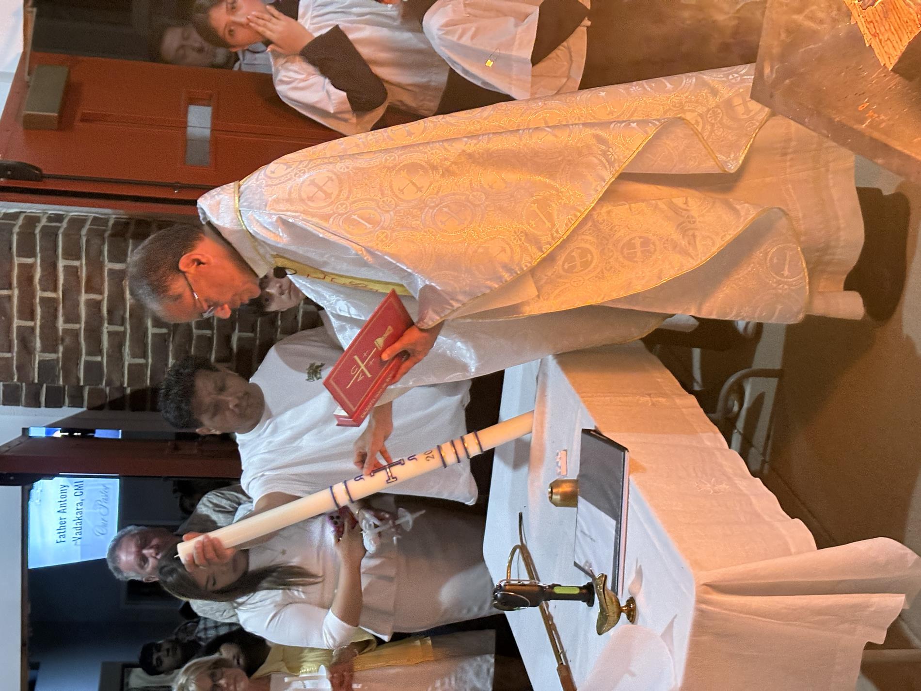 Paschal Candle blessing