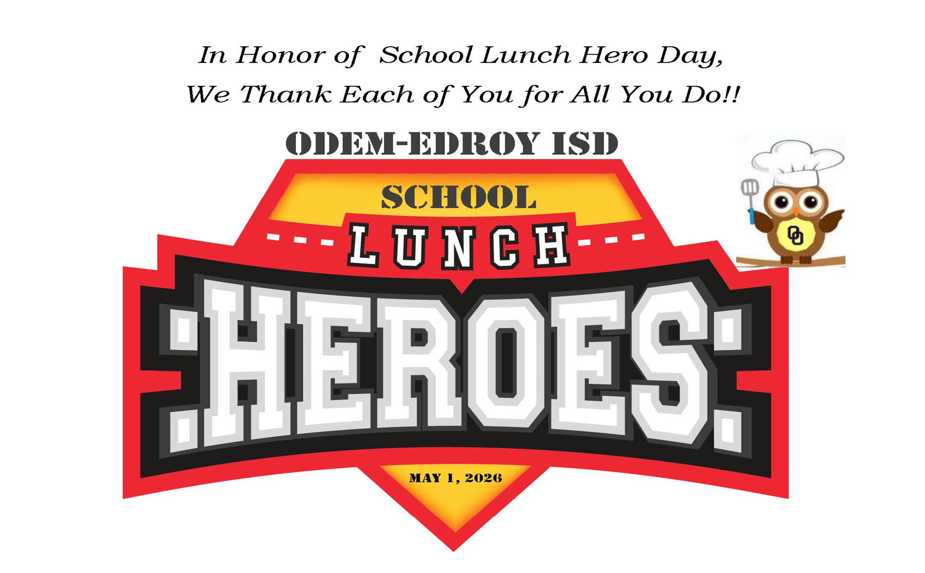 School Lunch Hero Day-2026