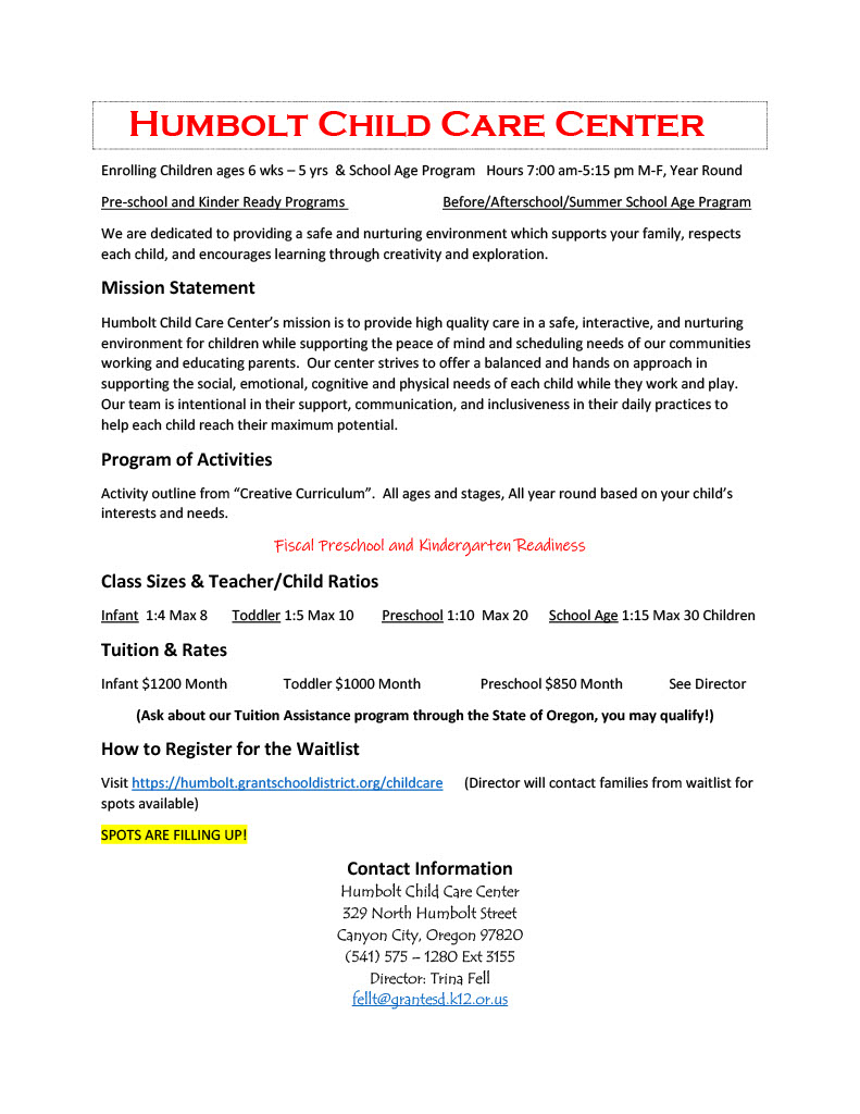 HCCC Flyer