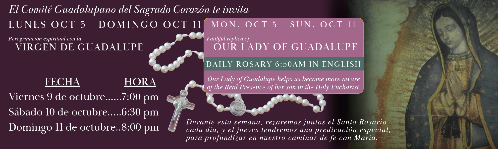 OLG Replica visit Oct 5-11