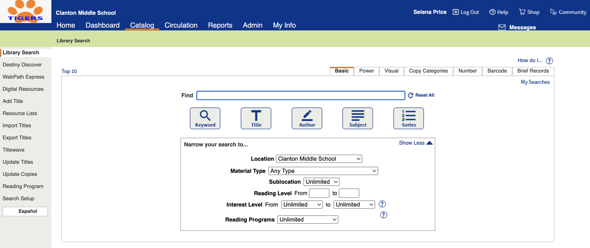 Card Catalog Preview