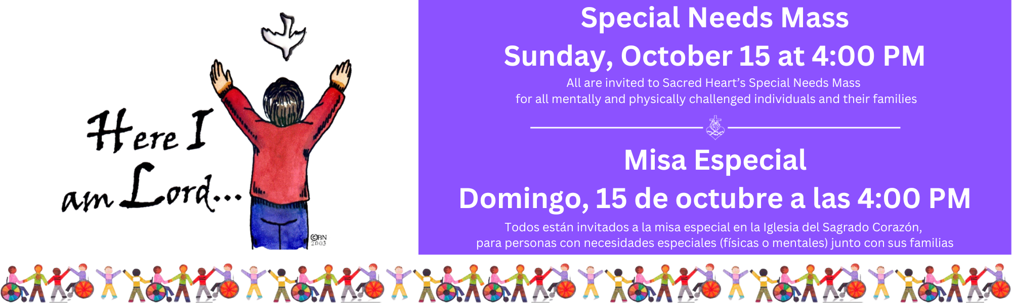 Special Needs Mass Sun Oct 15