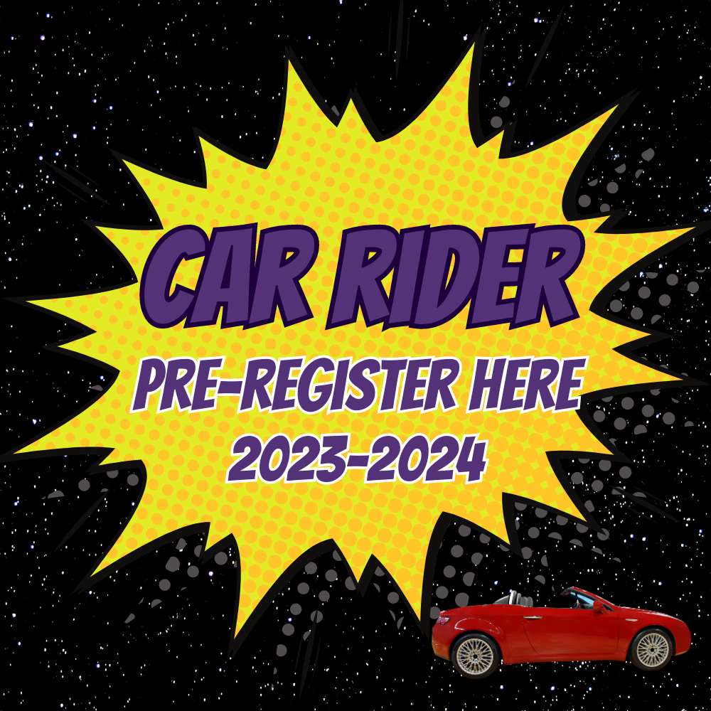 Car Rider Registration