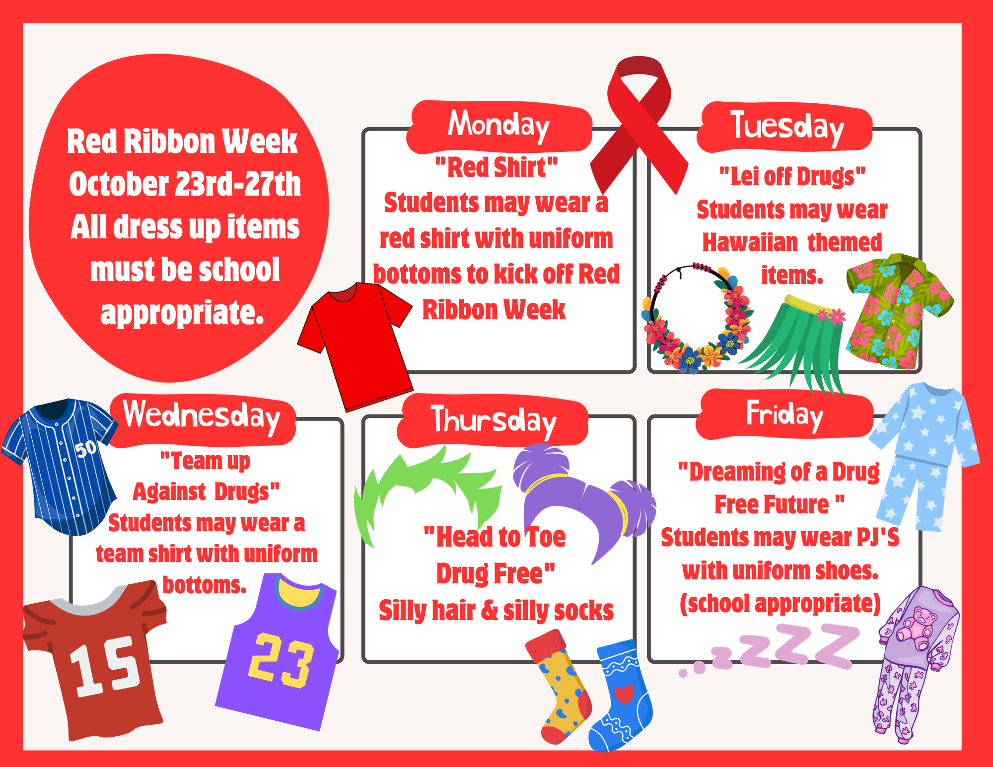 Red Ribbon activities
