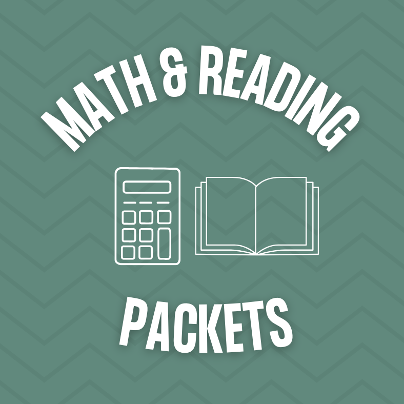 math and summer packets