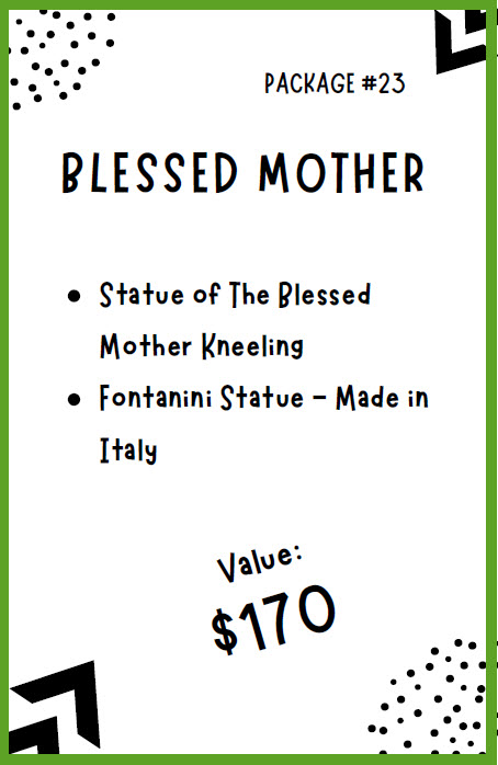Auction Item #23: Blessed Mother
