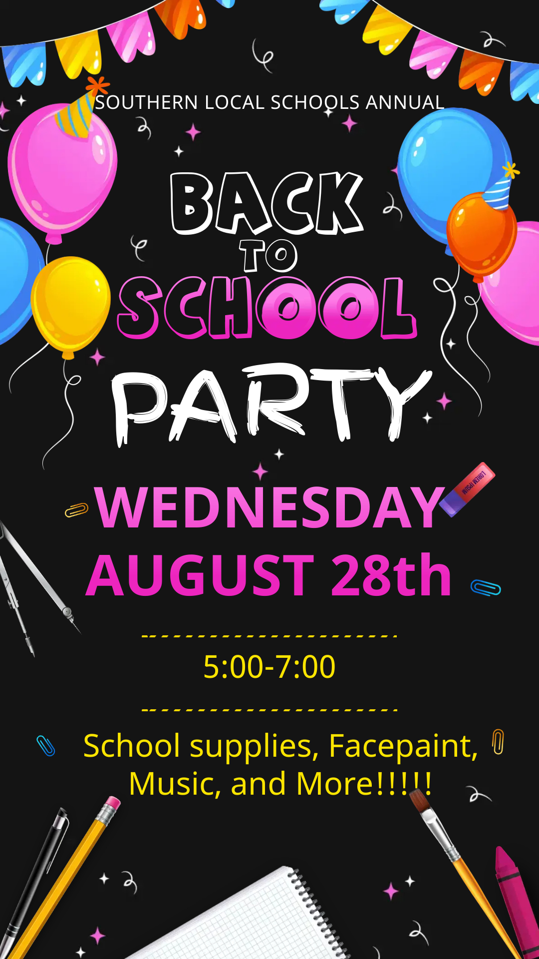 2024 Back-to-school-Bash announcement