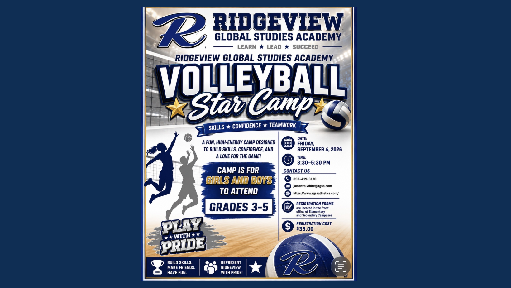 volleyball stars camp