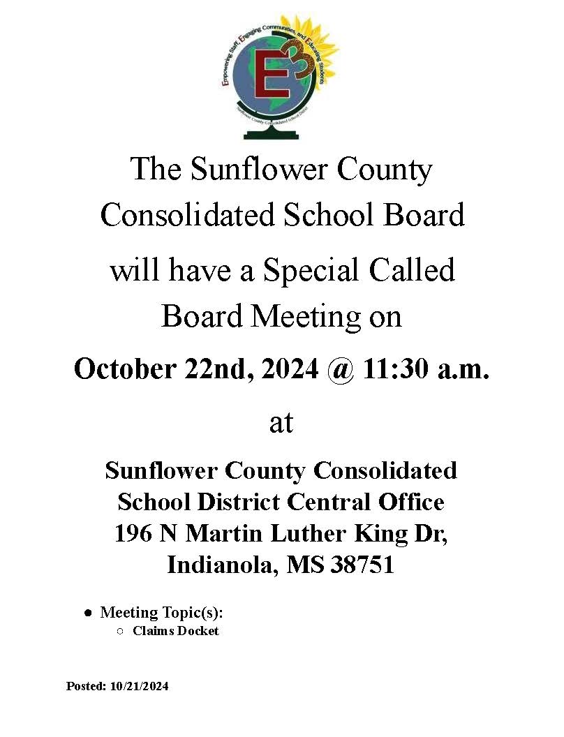 Sunflower County Consolidated School District