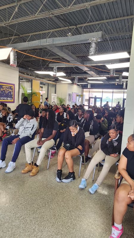 Ms. Ruby Williams held a suicide prevention awareness Program.