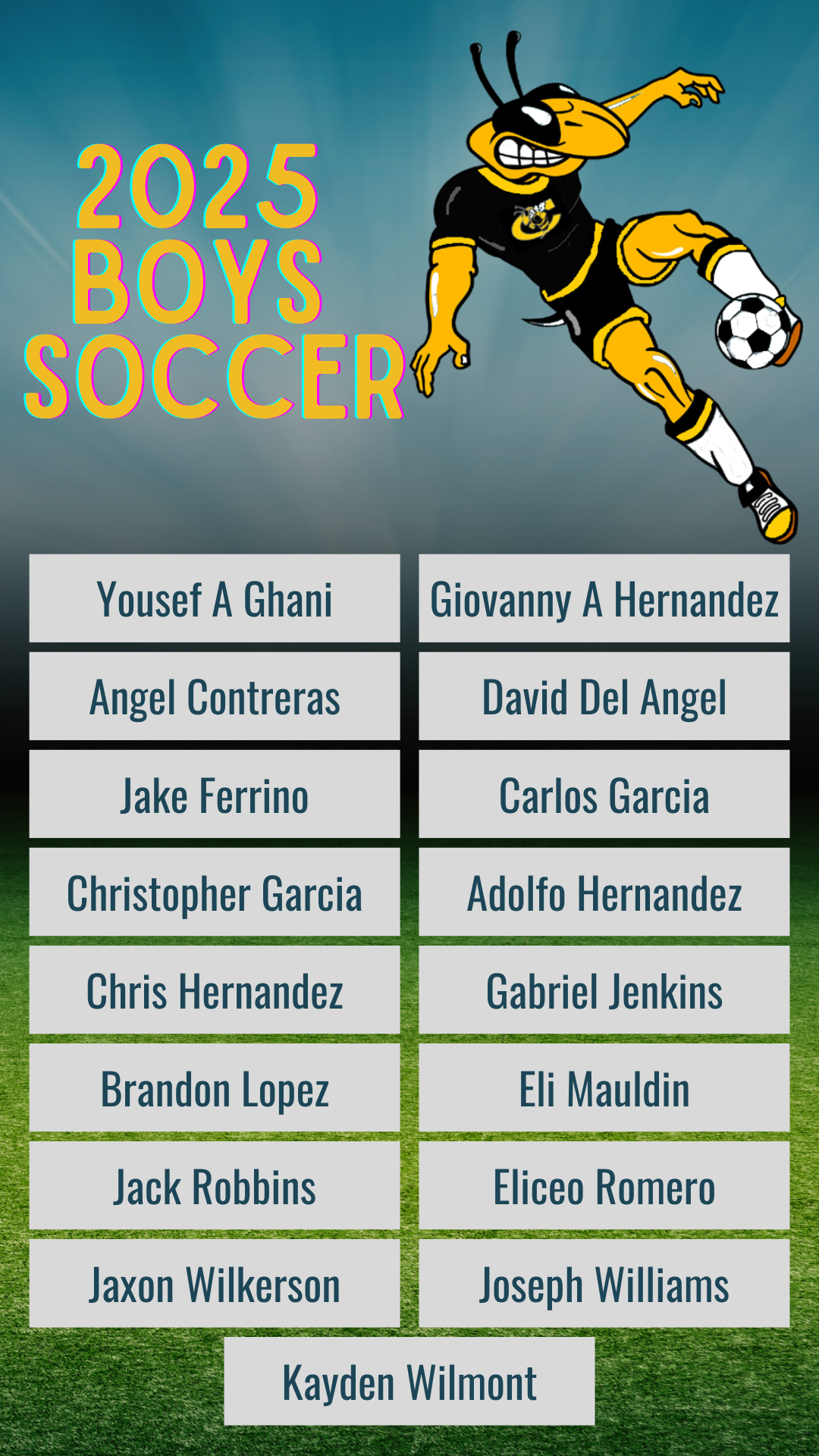 Soccer Roster