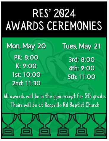 Awards Day Dates and Times
