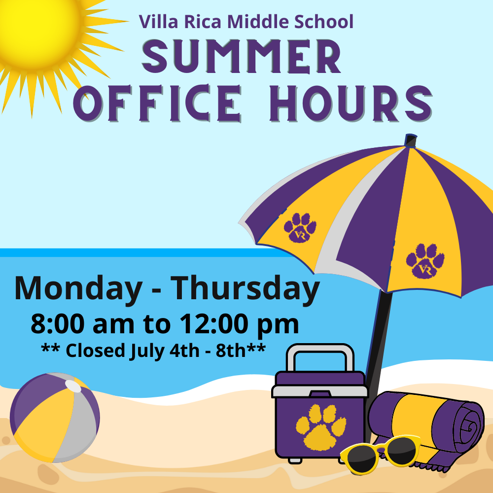Summer hours are 8:00 am to 12:00 pm.  Closed the week of July 4th.