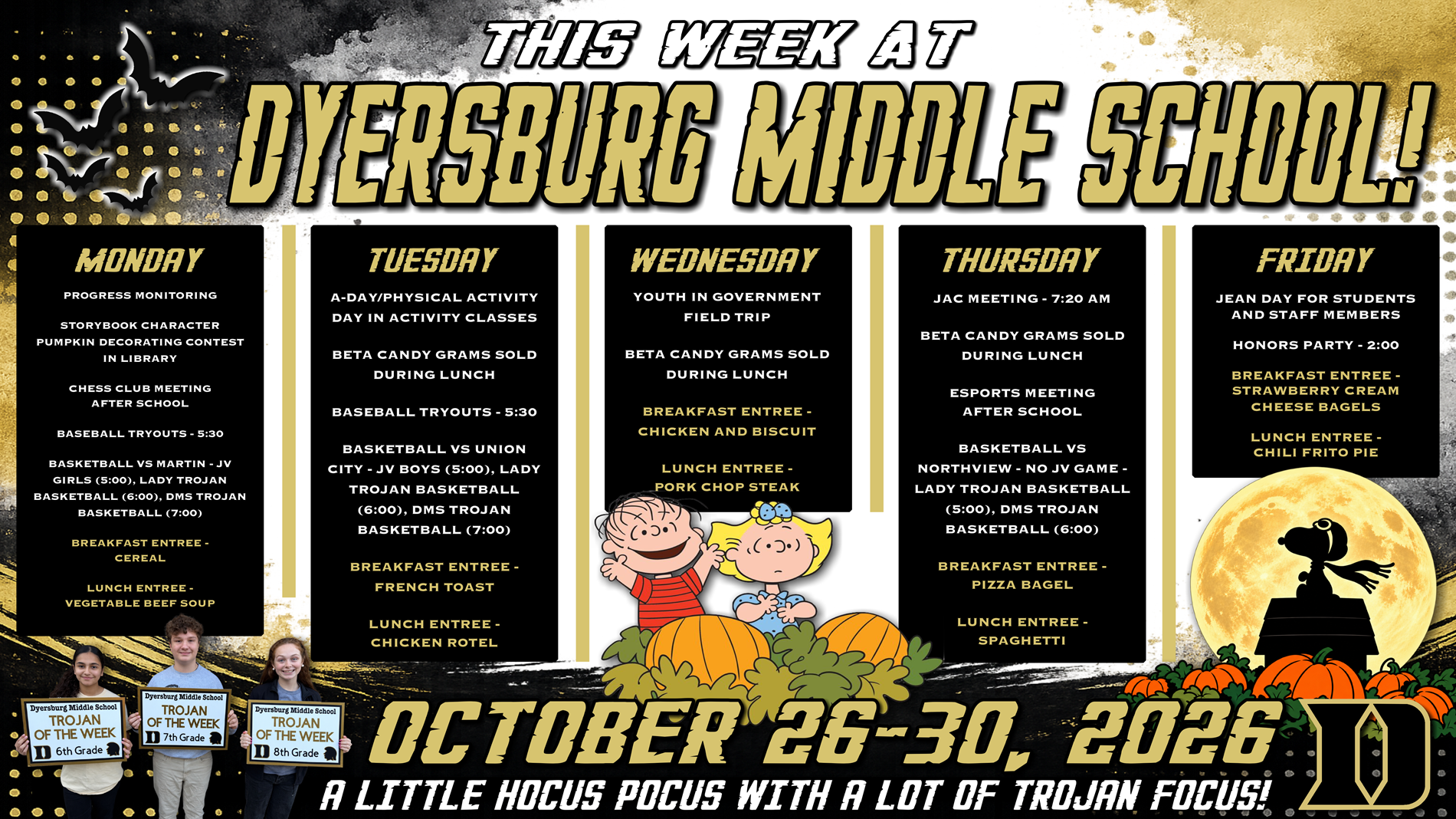 Weekly Schedule