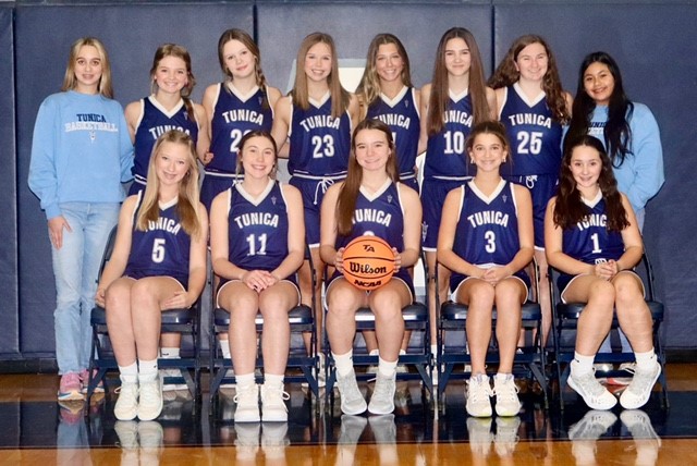 2023-2024 JV Girls Basketball Team Picture