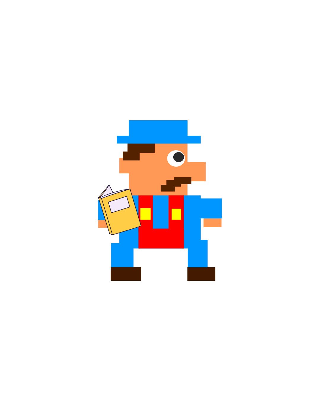 Mario Book Logo Mario Book Logo