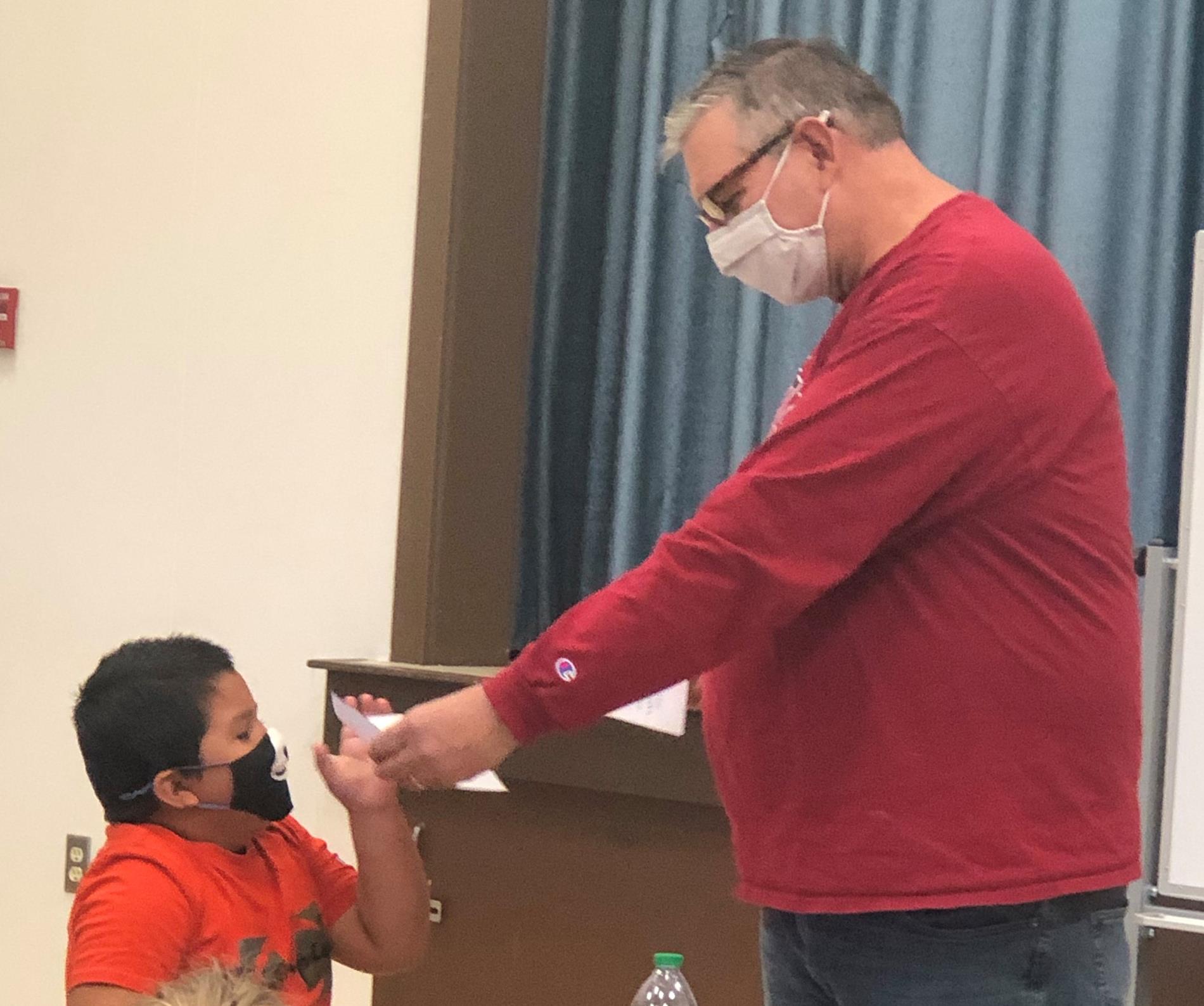 September 2021 Student of the Month D'Mon McCloud