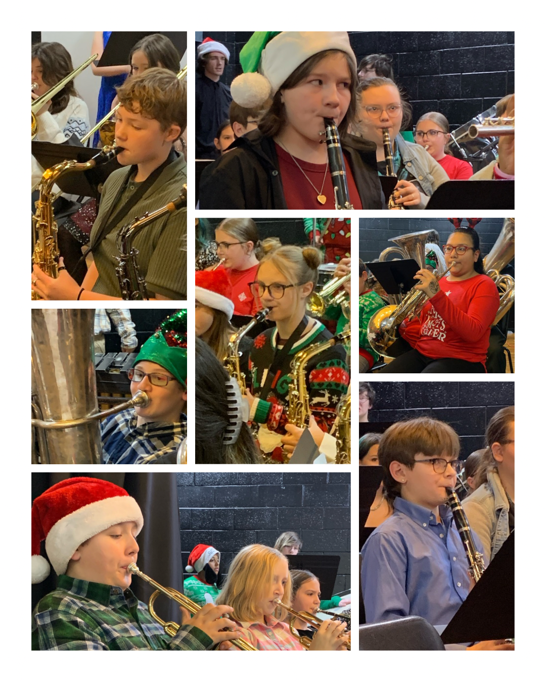 Band Christmas Performance