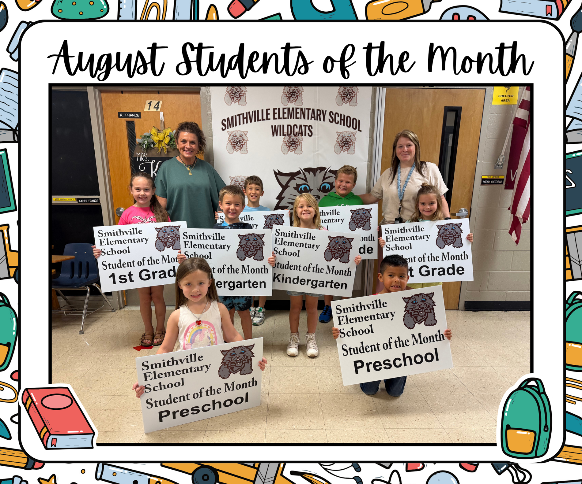 August students of the month