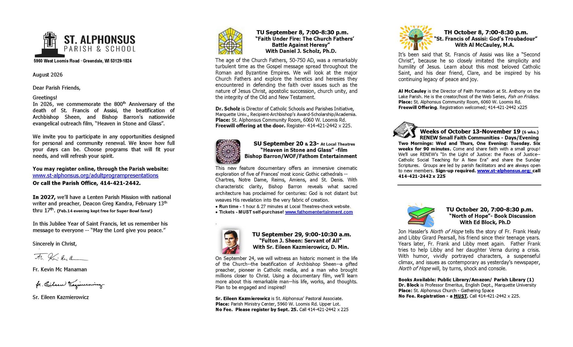 Adult Programs Page 1
