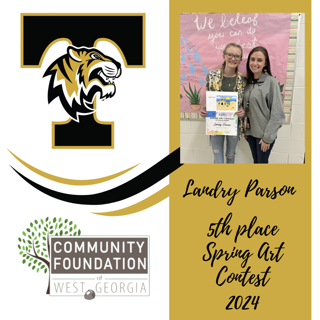 Landry Parson Wins 5th Place in Spring Art Contest