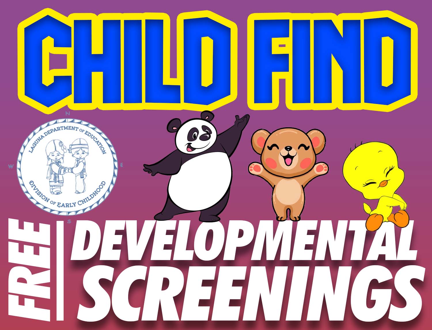 Child Find - Dates and Times