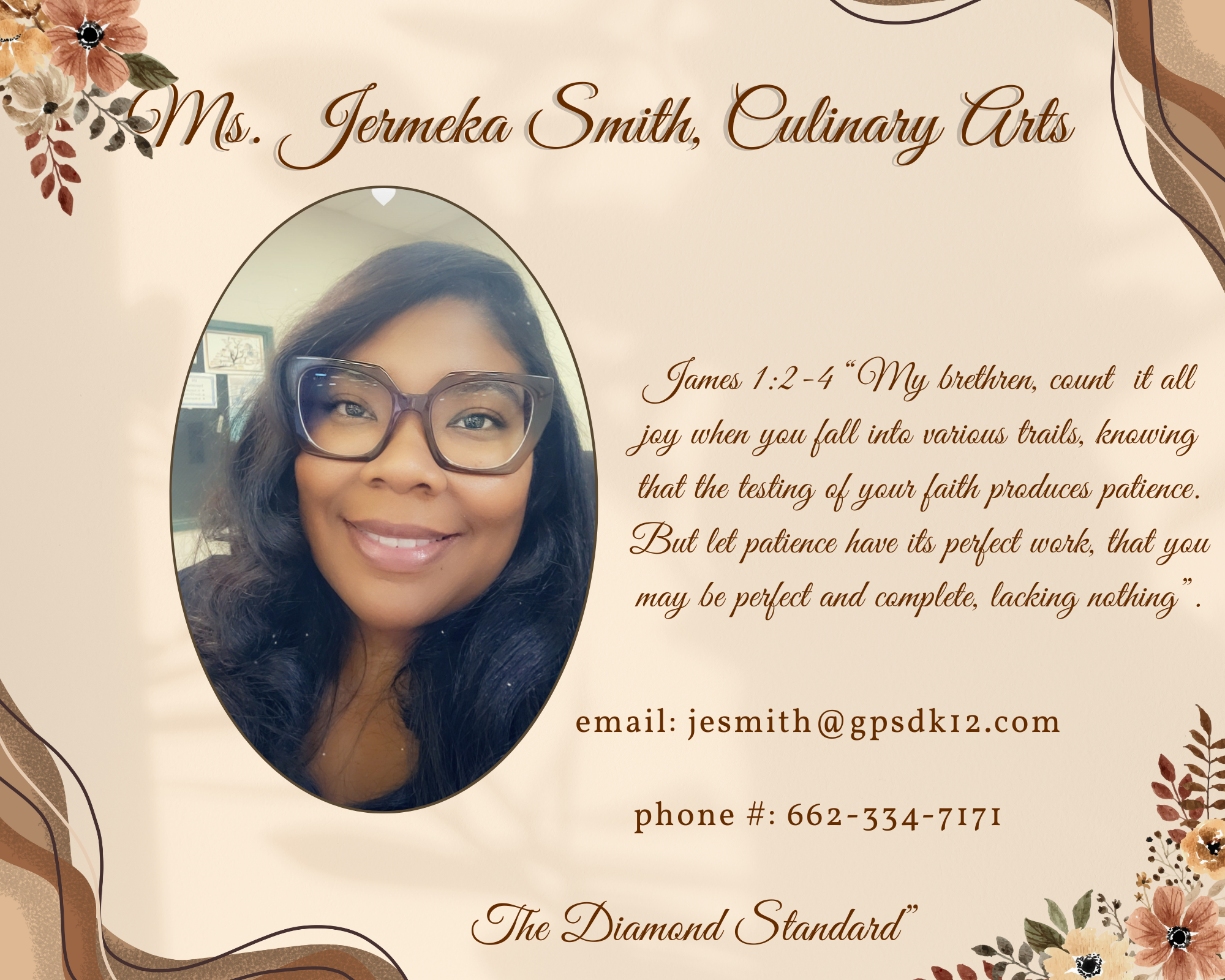CA Instructor Ms. J. Smith 