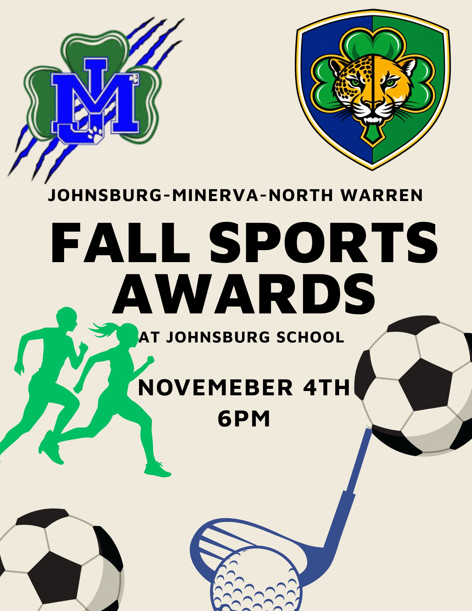 Fall Sports Awards Call 518 251 2000 for more information Fall Sports Awards Call 518 251 2000 for more information