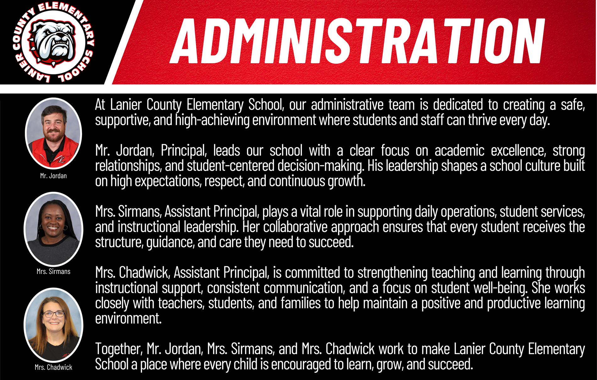 Administration Page