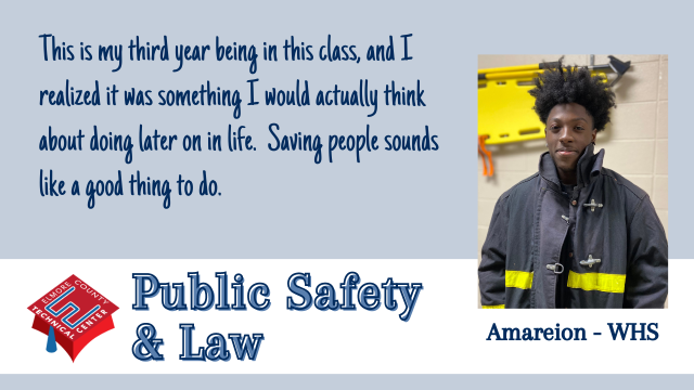 This is my third year being in this class, and I realized it was something I would actually think about doing later on in life.  Saving people sounds like a good thing to do.