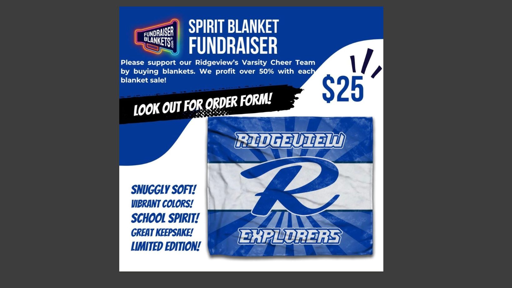 Spirit Blanket Flyer