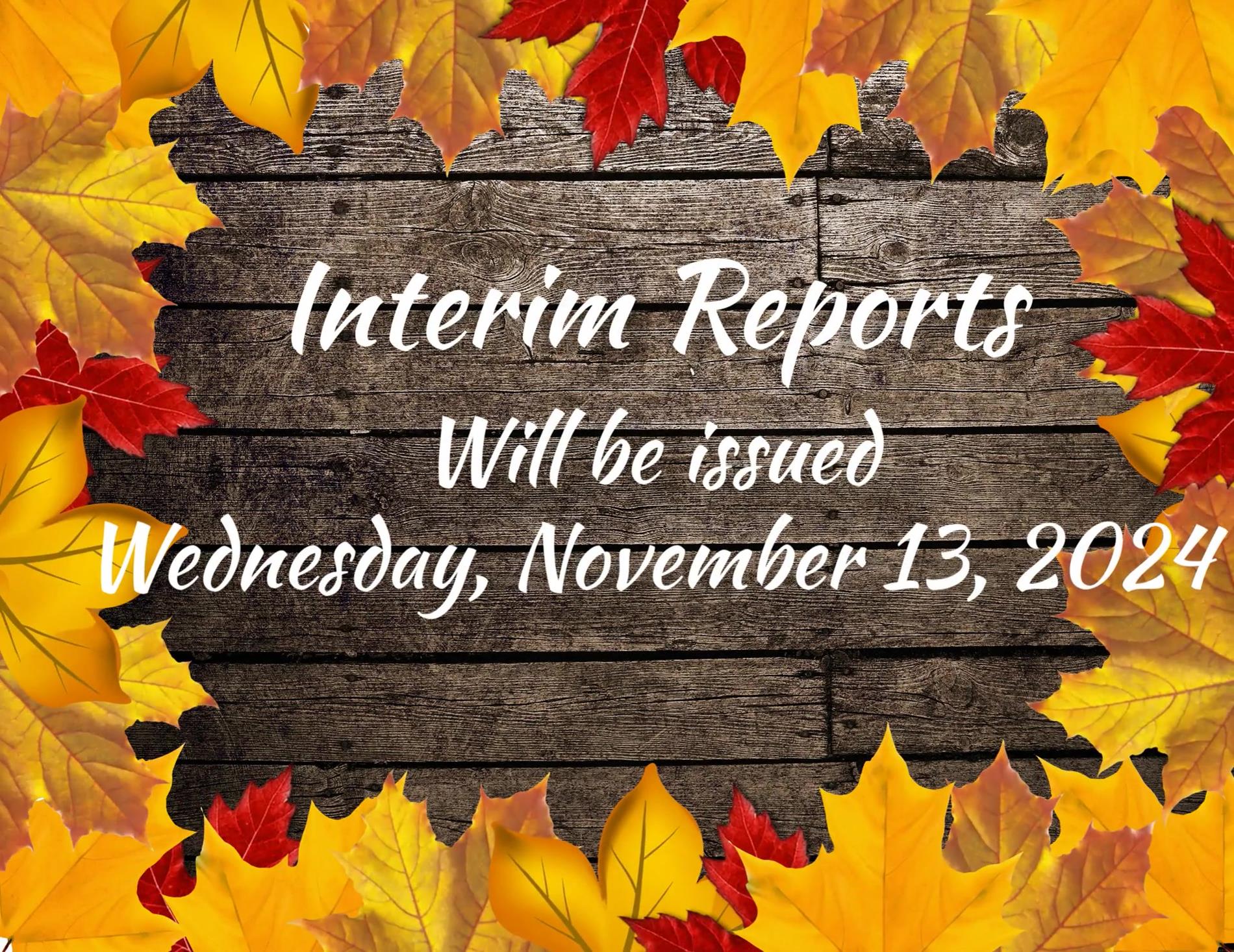 November 13, 2024 Interim Reports Issued