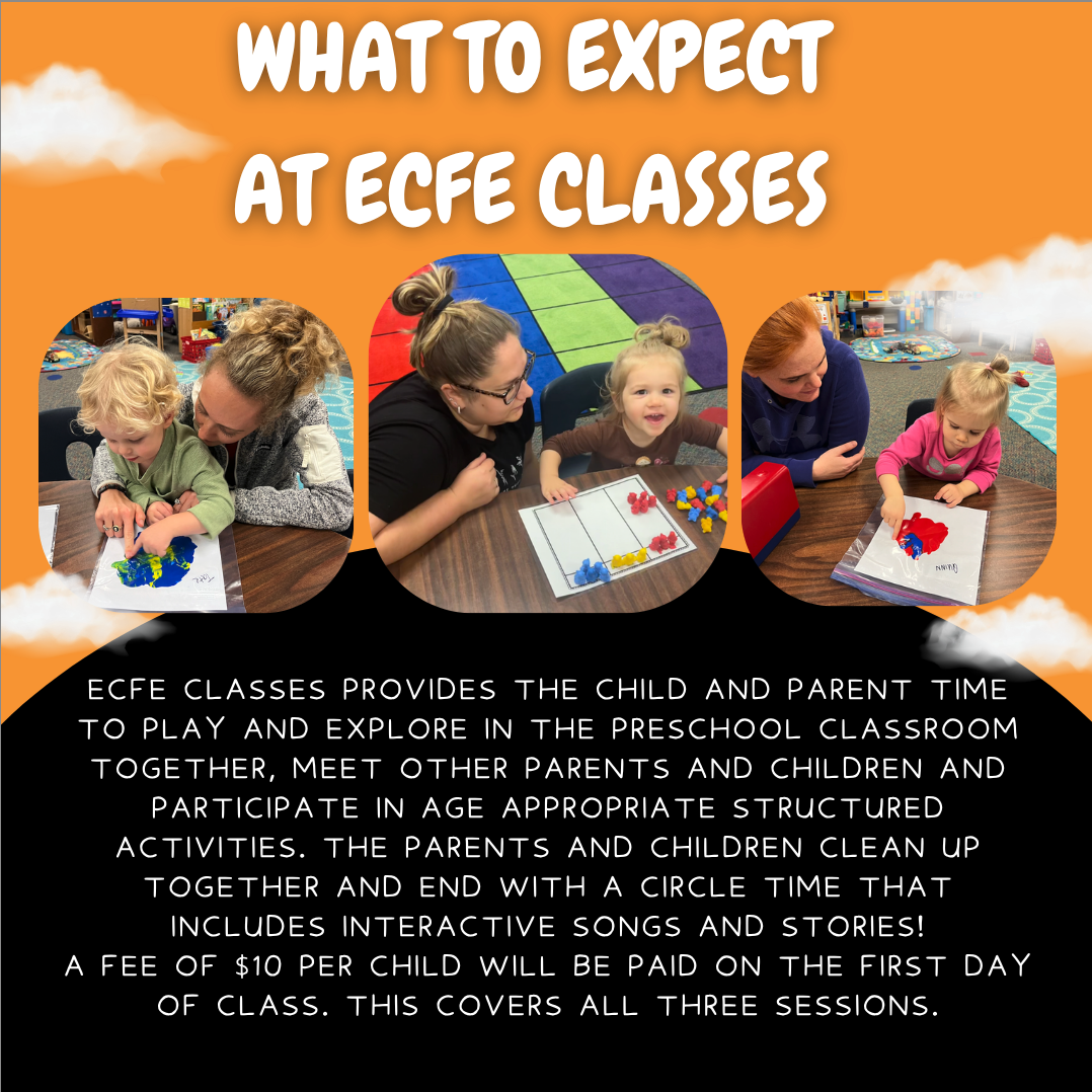 ECFE classes for Fall 2026