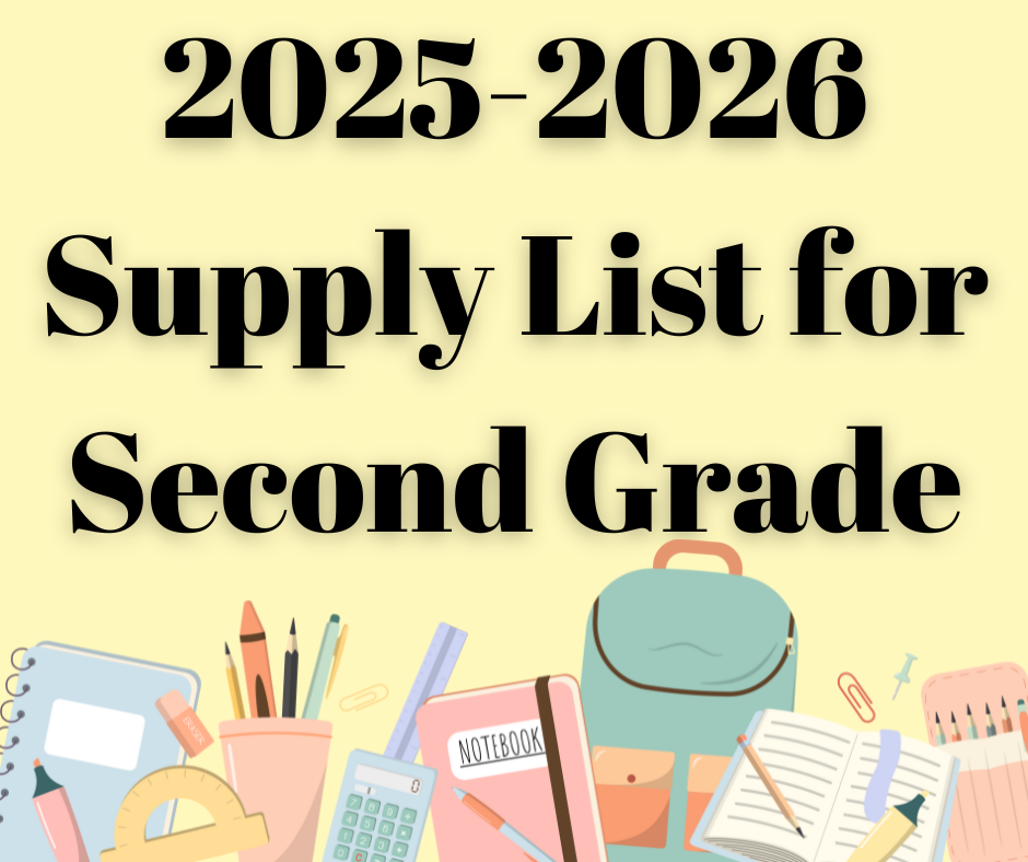 2nd Supply List
