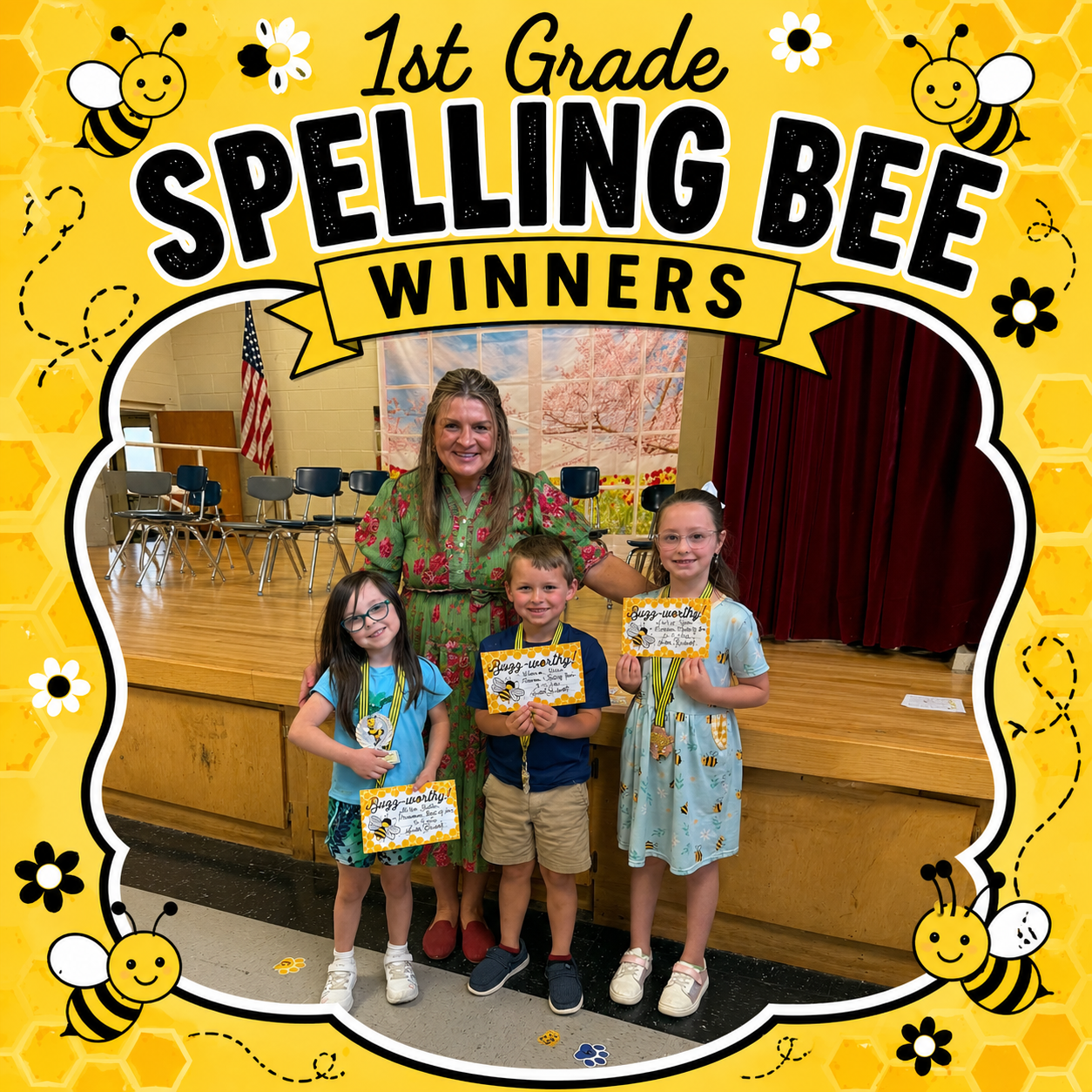 1st spelling bee winners