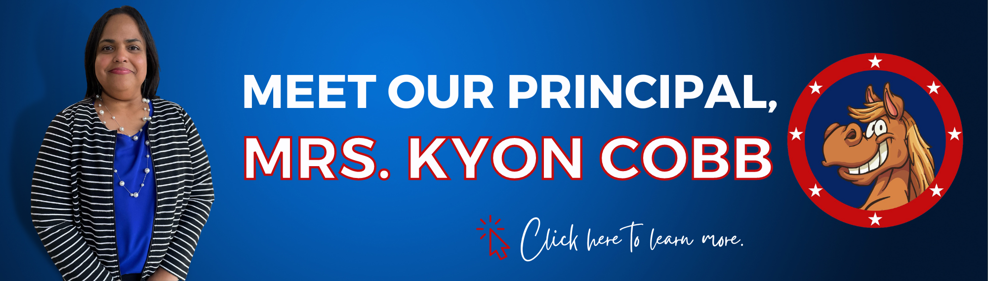 Meet Our Principal, Mrs. Kyon Cobb