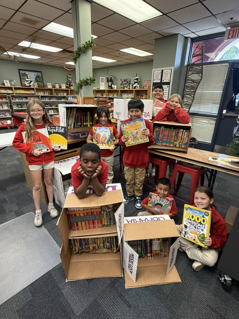 Students in the Library