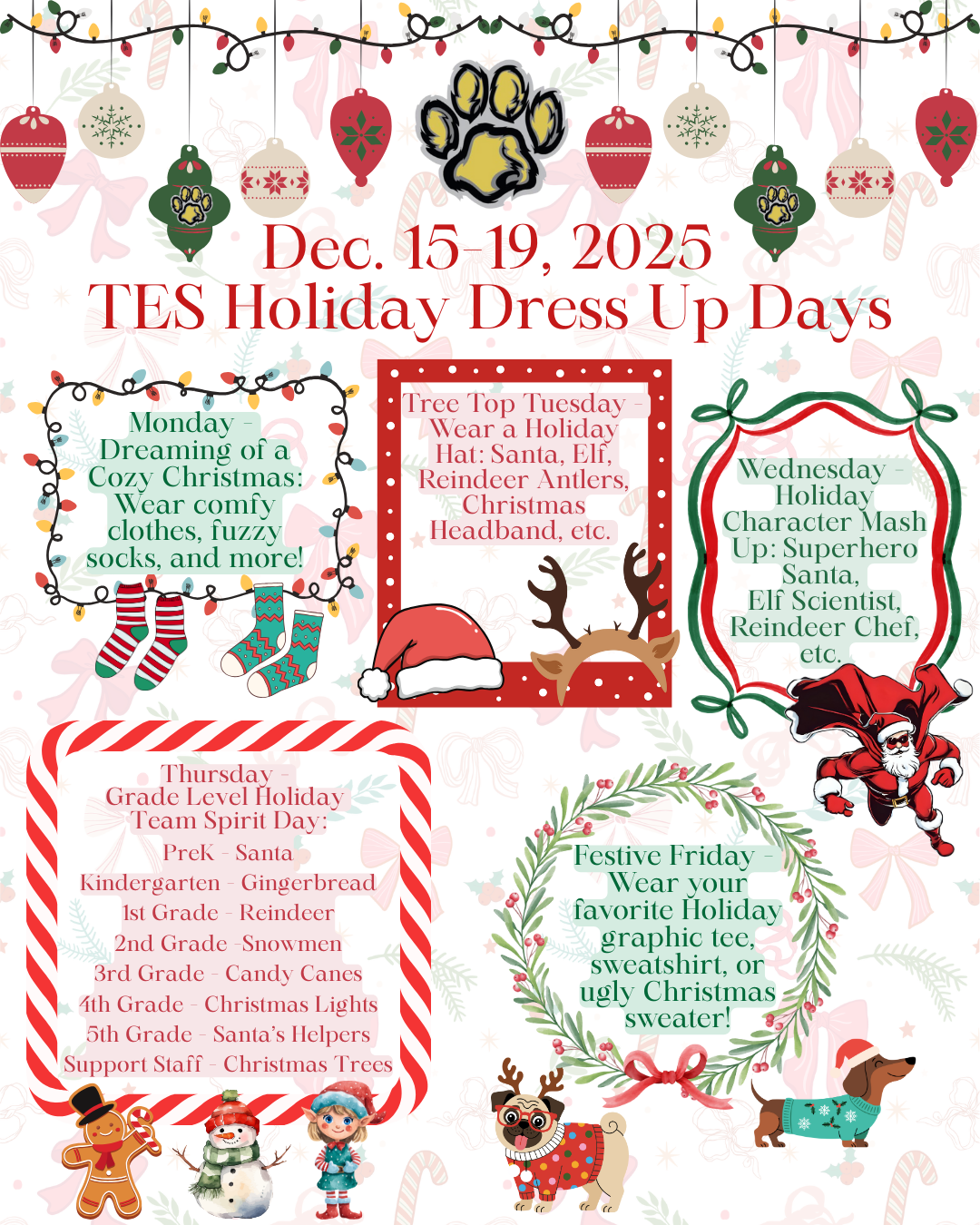 December Dress Up Days