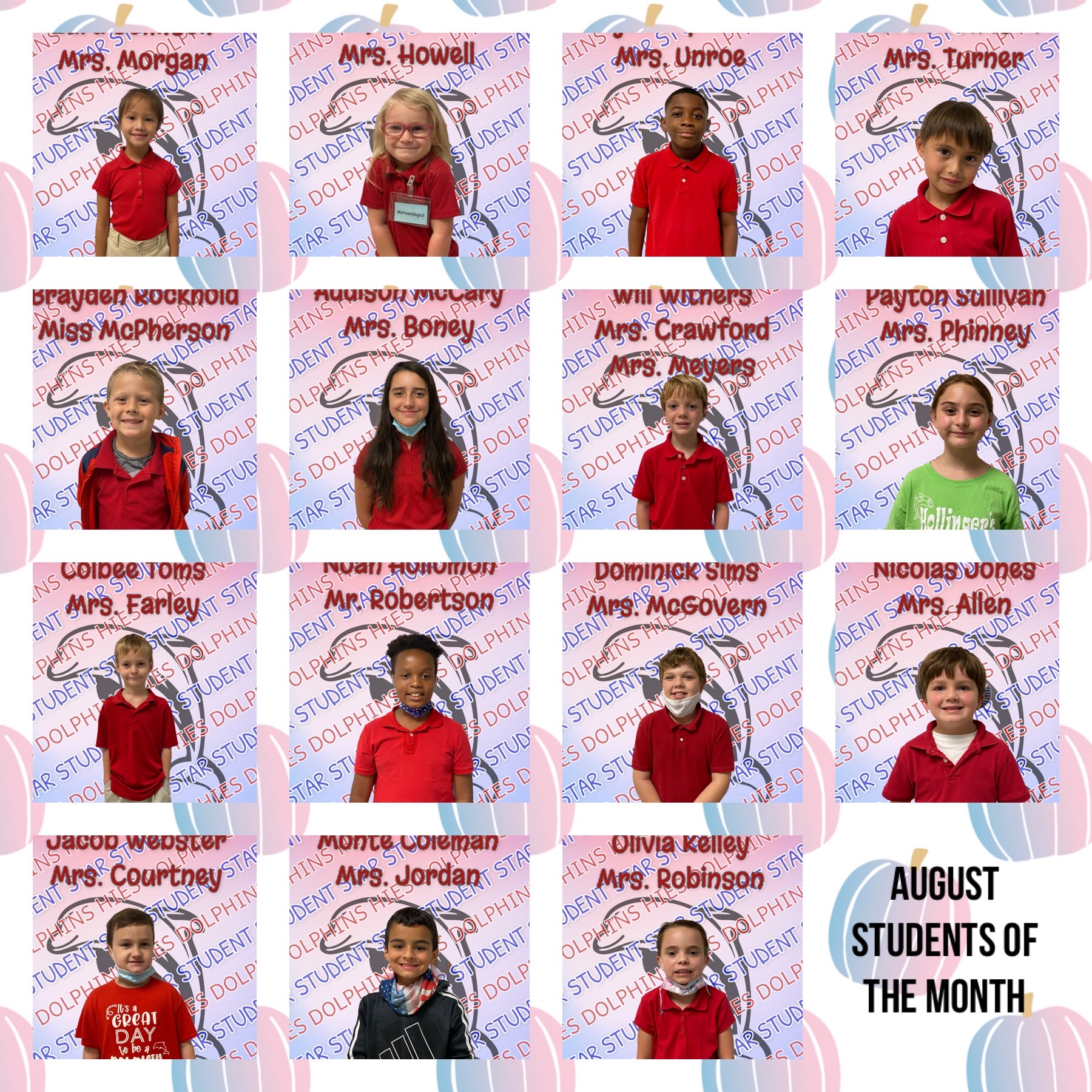 August Star Students